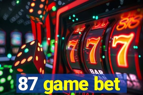 87 game bet